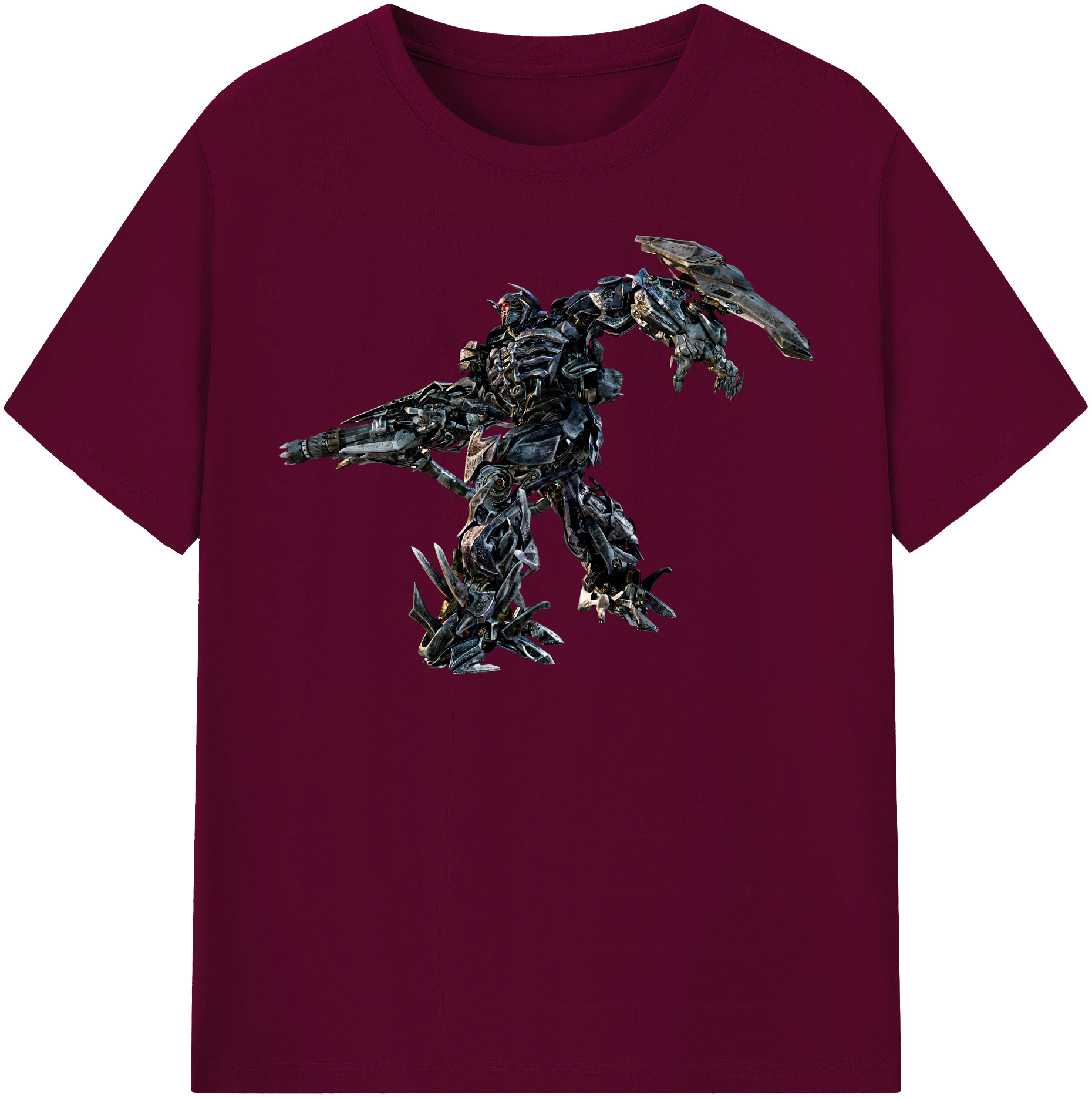（画像用） Transformers トランスフォーマー レディースカジュアルプリントTシャツ（綿100％）